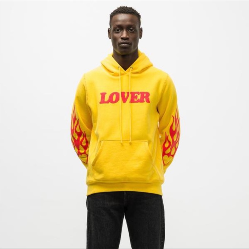 Bianca Chandon Flaming Lover Hoodie XL NWT